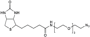 Picture of (+)-Biotin-PEG<sub>3</sub>-CH<sub>2</sub>CH<sub>2</sub>N<sub>3</sub>