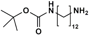 Picture of BocNH-(CH<sub>2</sub>)<sub>12</sub>-NH<sub>2</sub>