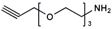 Picture of HC≡C-CH<sub>2</sub>-PEG<sub>3</sub>-NH<sub>2</sub>