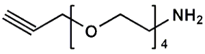 Picture of HC≡C-CH<sub>2</sub>-PEG<sub>4</sub>-NH<sub>2</sub>