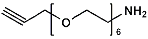 Picture of HC≡C-CH<sub>2</sub>-PEG<sub>6</sub>-NH<sub>2</sub>