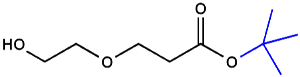 Picture of HO-PEG<sub>1</sub>-CH<sub>2</sub>CH<sub>2</sub>COO<sup>t</sup>Bu