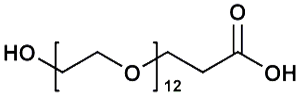 Picture of HO-PEG<sub>12</sub>-CH<sub>2</sub>CH<sub>2</sub>COOH