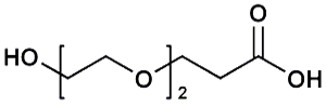 Picture of HO-PEG<sub>2</sub>-CH<sub>2</sub>CH<sub>2</sub>COOH