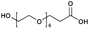 Picture of HO-PEG<sub>6</sub>-CH<sub>2</sub>CH<sub>2</sub>COOH