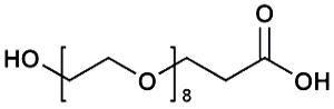 Picture of HO-PEG<sub>8</sub>-CH<sub>2</sub>CH<sub>2</sub>COOH