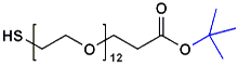 Picture of HS-PEG<sub>12</sub>-CH<sub>2</sub>CH<sub>2</sub>COO<sup>t</sup>Bu