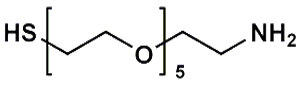 Picture of HS-PEG<sub>5</sub>-CH<sub>2</sub>CH<sub>2</sub>NH<sub>2</sub>