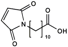 Picture of Maleimide-(CH<sub>2</sub>)<sub>10</sub>-COOH