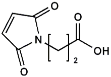 Picture of Maleimide-(CH<sub>2</sub>)<sub>2</sub>-COOH