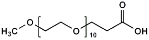 Picture of mPEG<sub>10</sub>-CH<sub>2</sub>CH<sub>2</sub>COOH