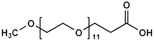 Picture of mPEG<sub>11</sub>-CH<sub>2</sub>CH<sub>2</sub>COOH