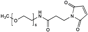 Picture of mPEG<sub>6</sub>-NH-Mal