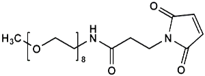 Picture of mPEG<sub>8</sub>-NH-Mal