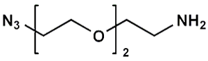 Picture of N<sub>3</sub>-PEG<sub>2</sub>-CH<sub>2</sub>CH<sub>2</sub>NH<sub>2</sub>