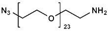 Picture of N<sub>3</sub>-PEG<sub>23</sub>-CH<sub>2</sub>CH<sub>2</sub>NH<sub>2</sub>