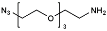 Picture of N<sub>3</sub>-PEG<sub>3</sub>-CH<sub>2</sub>CH<sub>2</sub>NH<sub>2</sub>