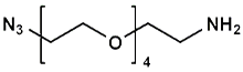 Picture of N<sub>3</sub>-PEG<sub>4</sub>-CH<sub>2</sub>CH<sub>2</sub>NH<sub>2</sub>