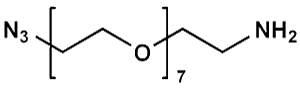 Picture of N<sub>3</sub>-PEG<sub>7</sub>-CH<sub>2</sub>CH<sub>2</sub>NH<sub>2</sub>