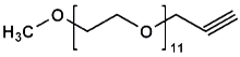 Picture of mPEG<sub>11</sub>-CH<sub>2</sub>C≡CH