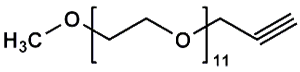 Picture of mPEG<sub>11</sub>-CH<sub>2</sub>C≡CH