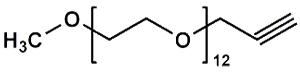 Picture of mPEG<sub>12</sub>-CH<sub>2</sub>C≡CH