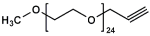 Picture of mPEG<sub>24</sub>-CH<sub>2</sub>C≡CH