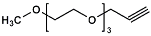 Picture of mPEG<sub>3</sub>-CH<sub>2</sub>C≡CH