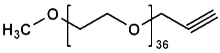 Picture of mPEG<sub>36</sub>-CH<sub>2</sub>C≡CH