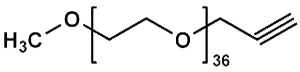 Picture of mPEG<sub>36</sub>-CH<sub>2</sub>C≡CH