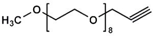 Picture of mPEG<sub>8</sub>-CH<sub>2</sub>C≡CH