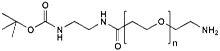 Picture of Boc-NH-PEG-NH<sub>2</sub>