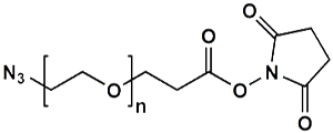 Picture of N<sub>3</sub>-PEG-NHS
