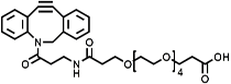 Picture of DBCO-NH-PEG<sub>4</sub>-CH<sub>2</sub>CH<sub>2</sub>COOH