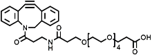 Picture of DBCO-NH-PEG<sub>4</sub>-CH<sub>2</sub>CH<sub>2</sub>COOH