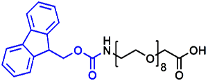 Picture of Fmoc-NH-PEG<sub>8</sub>-CH<sub>2</sub>COOH