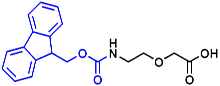 Picture of Fmoc-NH-PEG<sub>1</sub>-CH<sub>2</sub>COOH