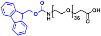 Picture of Fmoc-NH-PEG<sub>36</sub>-CH<sub>2</sub>CH<sub>2</sub>COOH