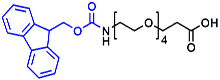 Picture of Fmoc-NH-PEG<sub>4</sub>-CH<sub>2</sub>CH<sub>2</sub>COOH