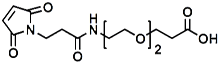 Picture of Maleimide-NH-PEG<sub>2</sub>-CH<sub>2</sub>CH<sub>2</sub>COOH