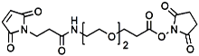 Picture of Maleimide-NH-PEG<sub>2</sub>-CH<sub>2</sub>CH<sub>2</sub>COONHS Ester