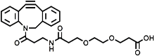 Picture of DBCO-NH-PEG<sub>1</sub>-CH<sub>2</sub>CH<sub>2</sub>COOH