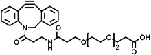 Picture of DBCO-NH-PEG<sub>2</sub>-CH<sub>2</sub>CH<sub>2</sub>COOH