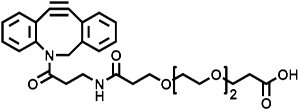 Picture of DBCO-NH-PEG<sub>2</sub>-CH<sub>2</sub>CH<sub>2</sub>COOH