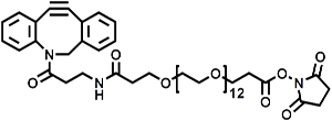 Picture of DBCO-NH-PEG<sub>12</sub>-CH<sub>2</sub>CH<sub>2</sub>COONHS ester