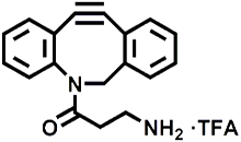 Picture of DBCO-(CH<sub>2</sub>)<sub>2</sub>-NH<sub>2</sub><sup>.</sup>TFA