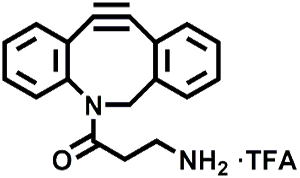 Picture of DBCO-(CH<sub>2</sub>)<sub>2</sub>-NH<sub>2</sub><sup>.</sup>TFA