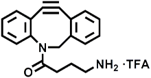 Picture of DBCO-(CH<sub>2</sub>)<sub>3</sub>-NH<sub>2</sub><sup>.</sup>TFA