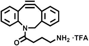 Picture of DBCO-(CH<sub>2</sub>)<sub>3</sub>-NH<sub>2</sub><sup>.</sup>TFA