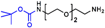 Picture of BocNH-PEG<sub>2</sub>-CH<sub>2</sub>CH<sub>2</sub>NH<sub>2</sub>